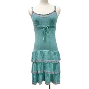 Betsey Johnson SeaFoam Knit Dress NWT
